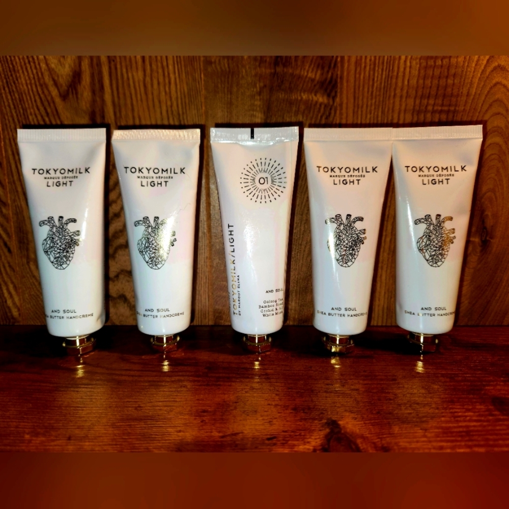 Set Of 5 Tokyo Milk "And Soul" Full Size Handcremes – Brand New